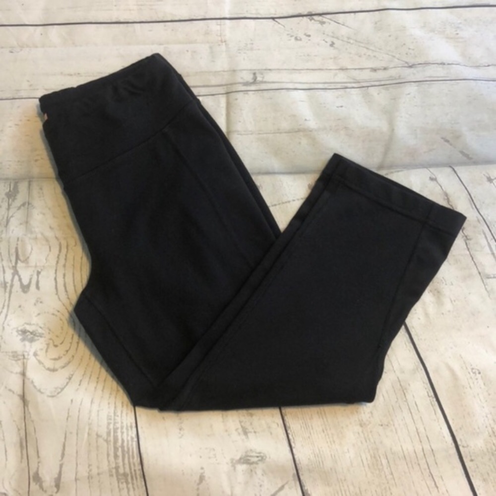 Lucy’s Capris Black Active Wear‎ Work Out Capris S